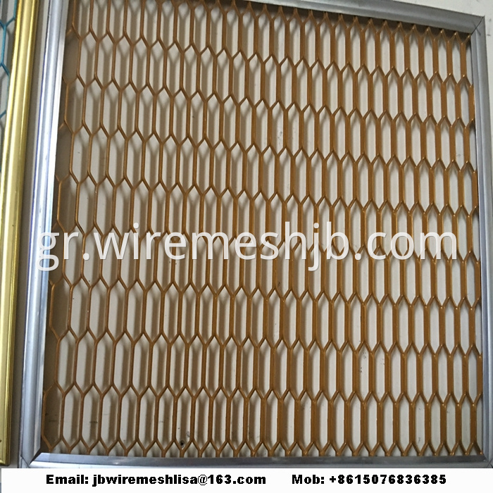 Galvanized Hexagonal Expanded Metal Mesh